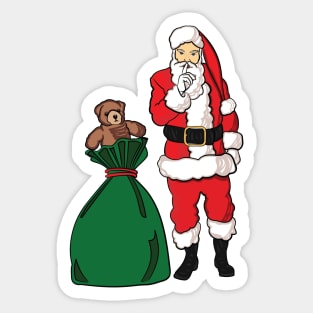 Christmas Santa Claus Sticker